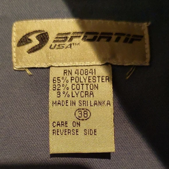 Vintage Coaches Sportif Men's Navy Cargo Shorts - Picture 2 of 7